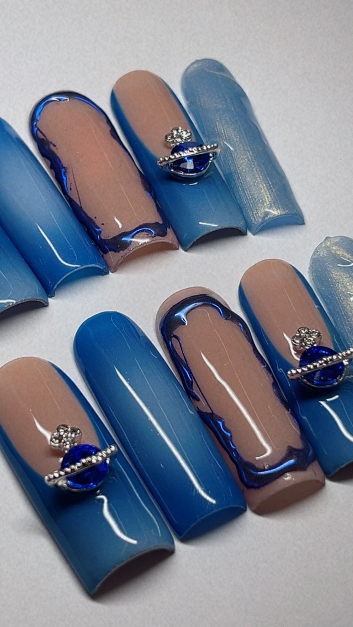 SKYE | SQUARE | LONG | PRESS ON NAILS