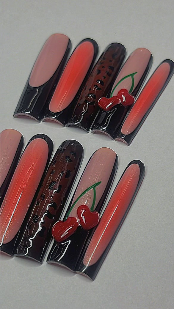 DIVINE | SQUARE | XL LONG | PRESS ON NAILS