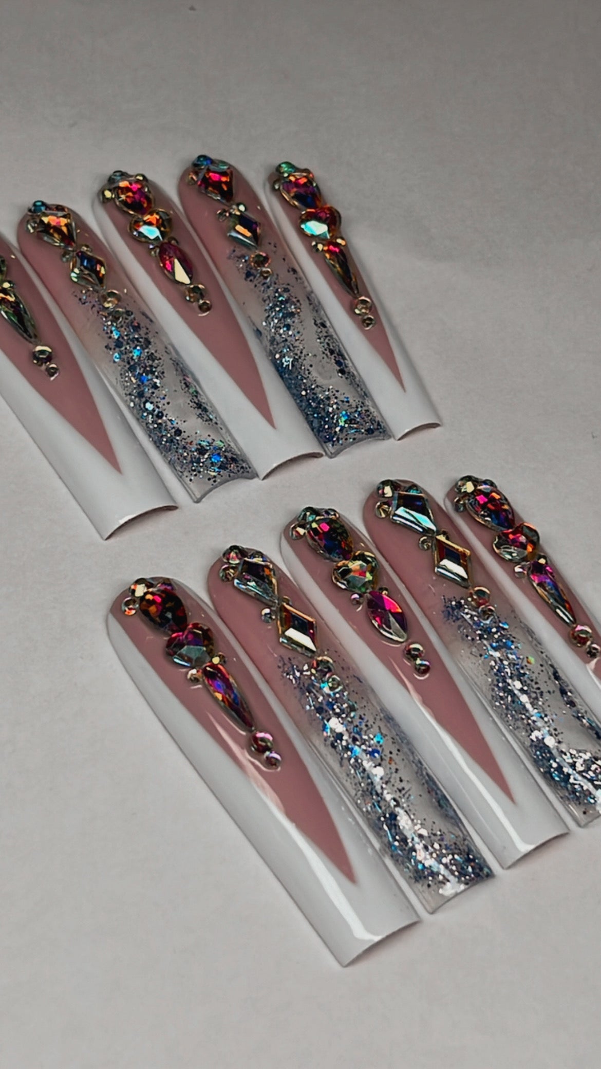 WINTER WONDERLAND | SQUARE | 3XL LONG | PRESS ON NAILS