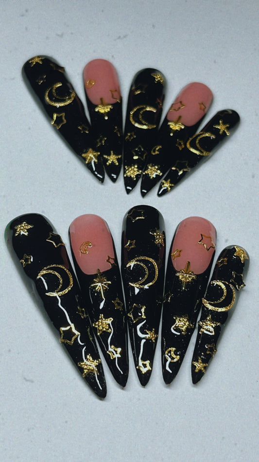 DREAM CHASER | STILETTO | XL LONG | PRESS ON NAILS