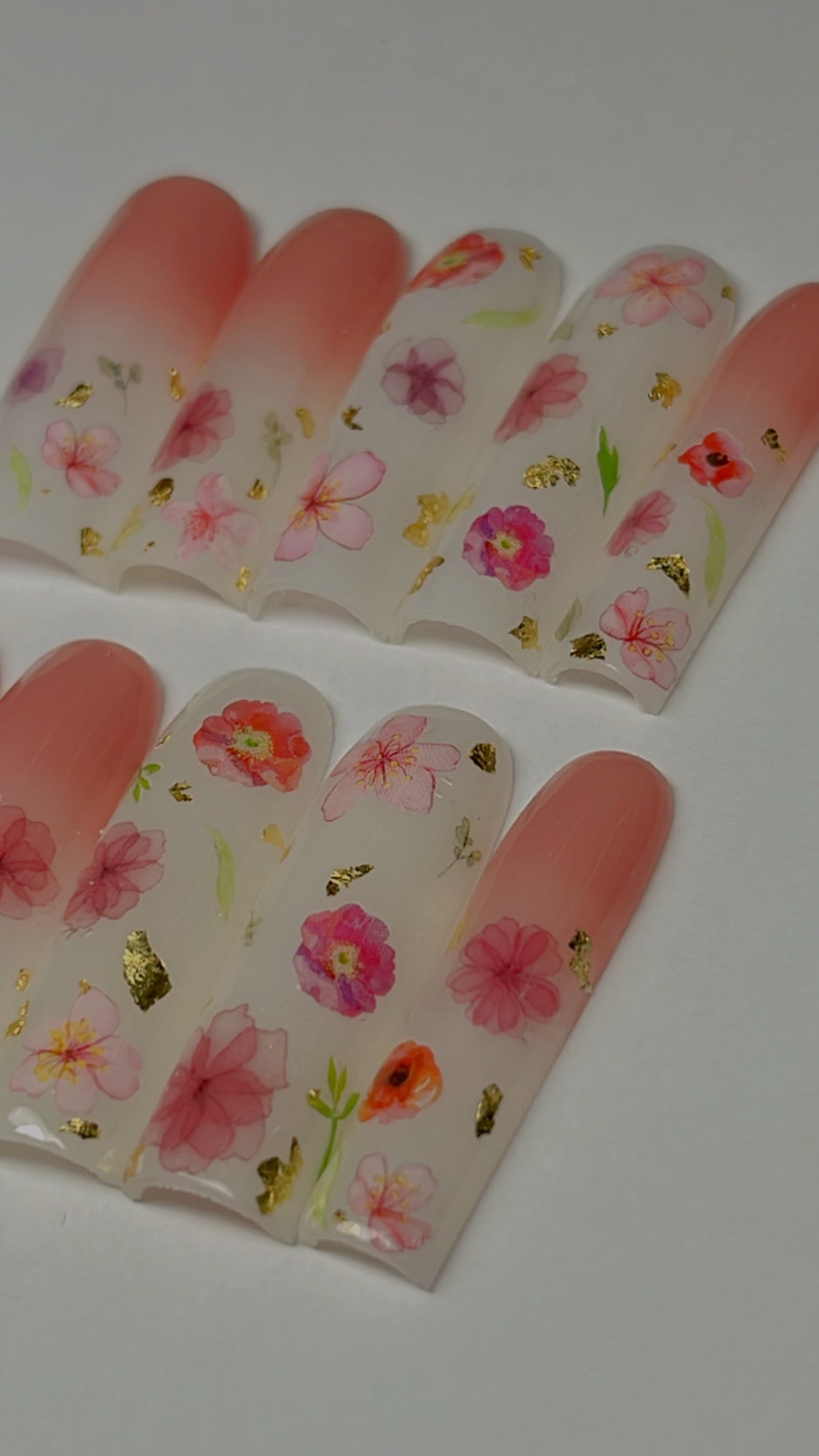 BLOSSOM | SQUARE | LONG | PRESS ON NAILS