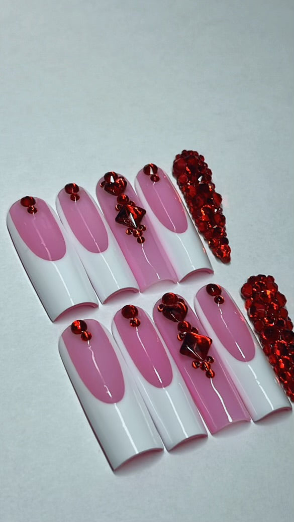 CANDY | SQUARE | LONG | PRESS ON NAILS